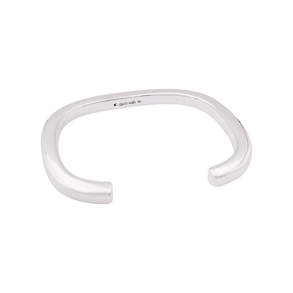 Jonc Dinh Van "Seventies" vintage argent. - Maison Eloe