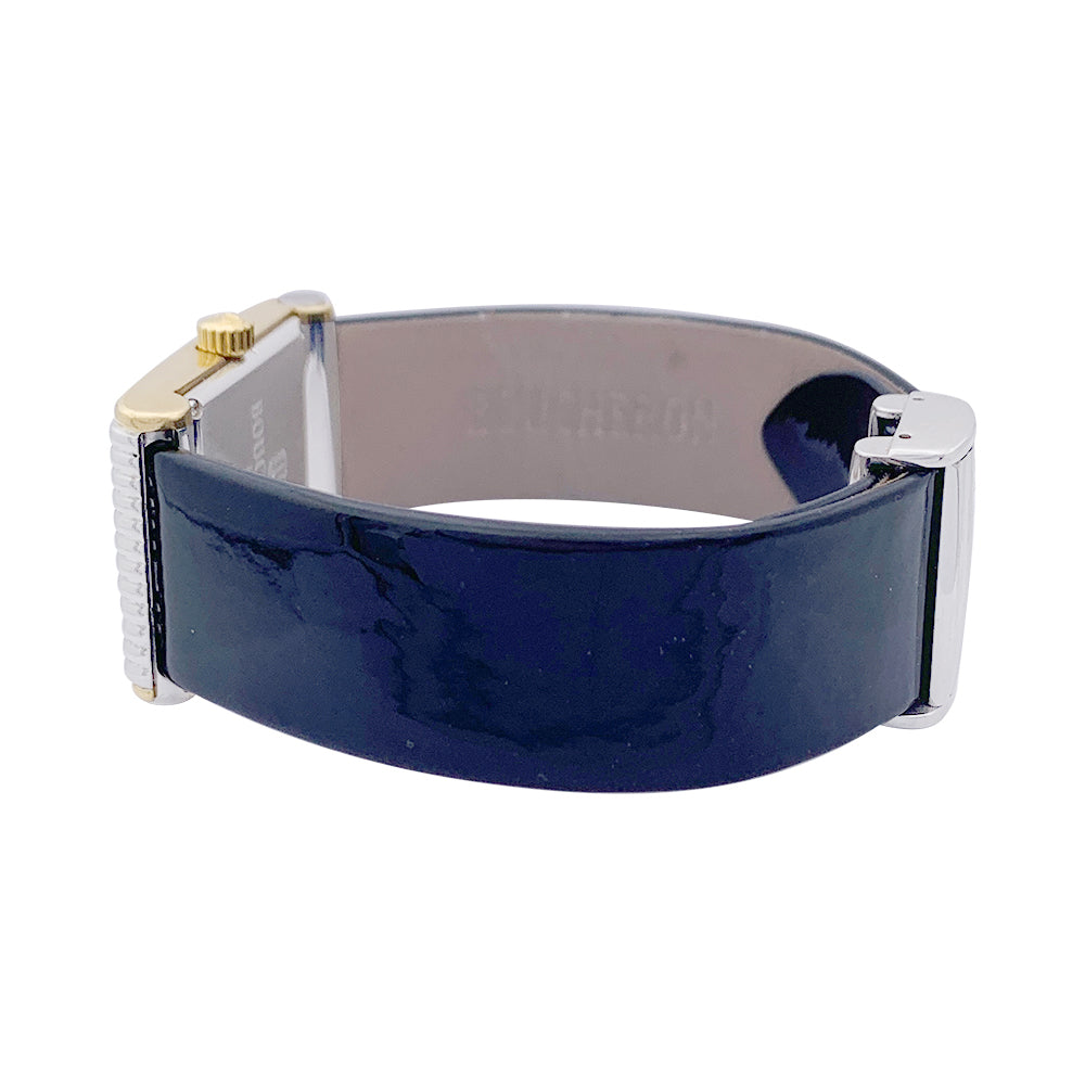 Montre Boucheron, "Reflet", or jaune, acier.