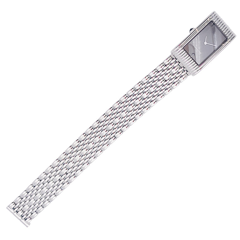 Boucheron "Reflet Large" steel watch.