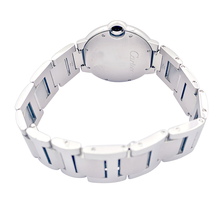 Cartier watch, "Ballon Bleu", steel.