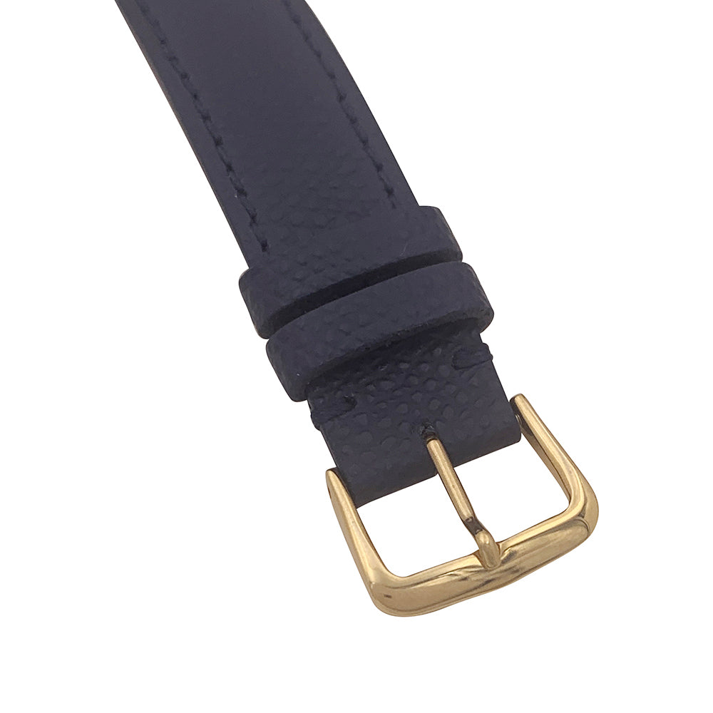 Cartier watch, "Tank Must de Cartier", gold and silver plated, leather.