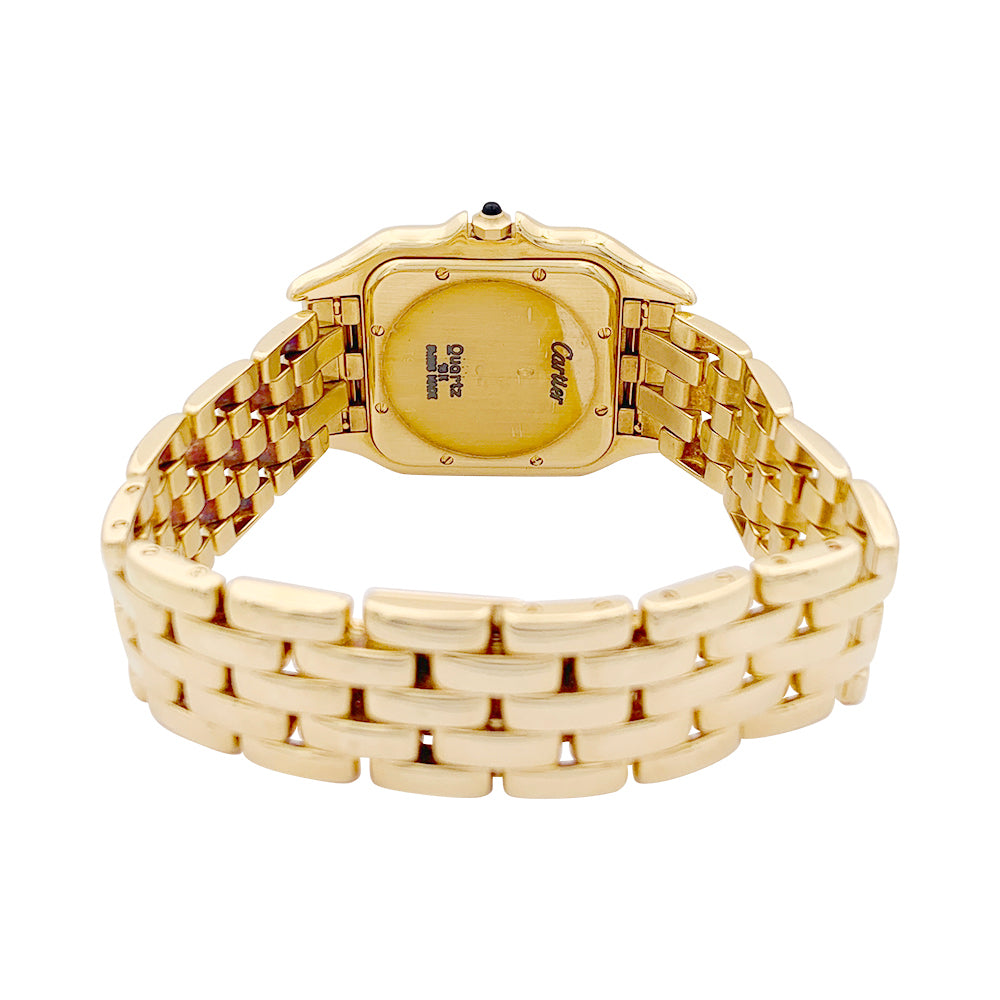 Cartier watch, "Panthère", yellow gold.