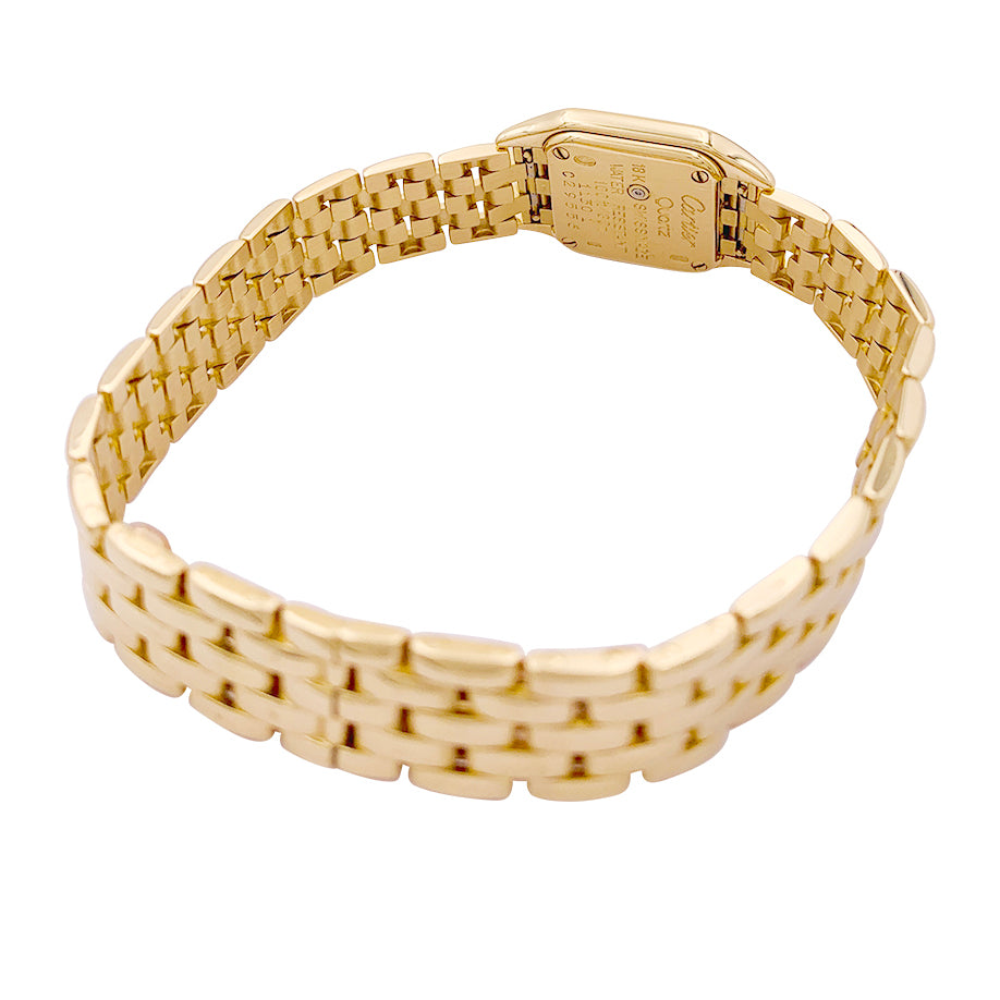Cartier watch, "Panther", yellow gold.