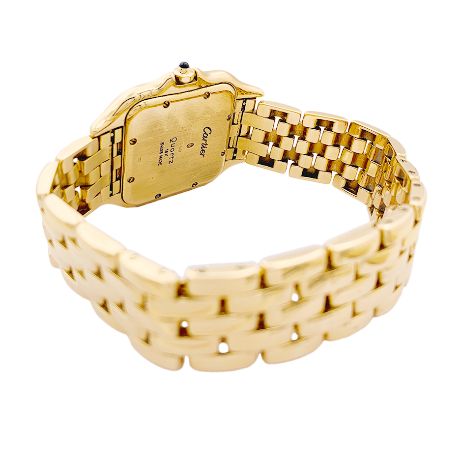 Cartier watch, "Panthère", yellow gold.