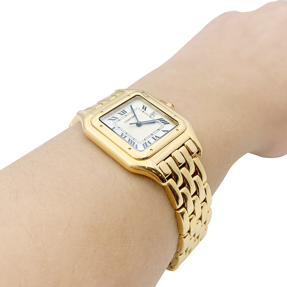 Cartier watch, "Panthère", vintage yellow gold