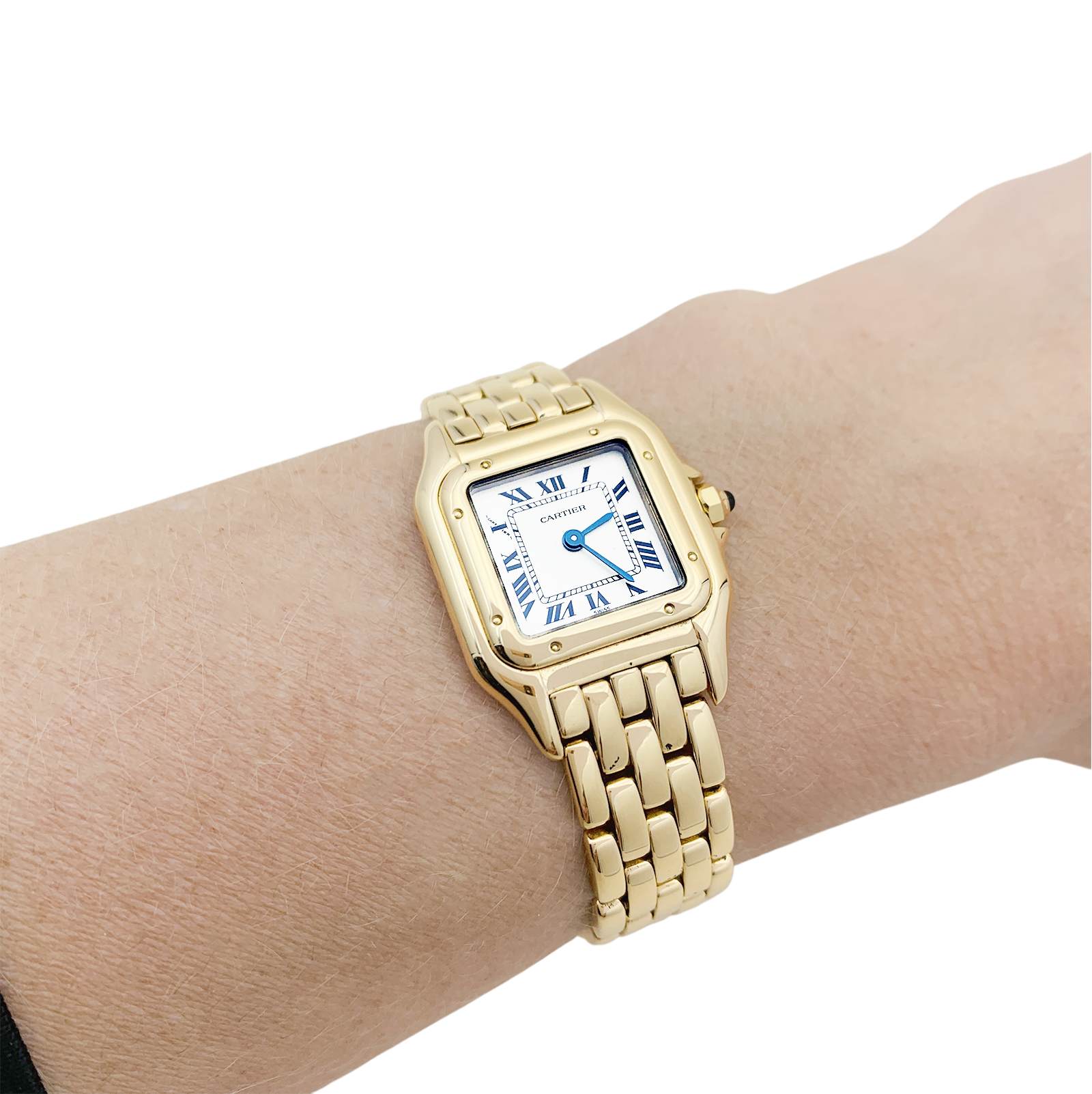 Montre Cartier "Panthère" or jaune.