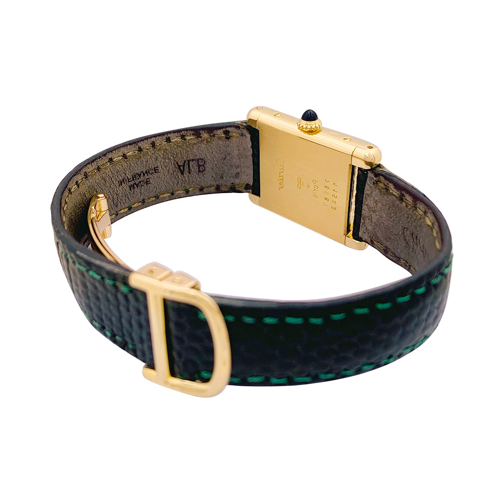 Cartier watch, "Tank Louis Cartier", yellow gold.