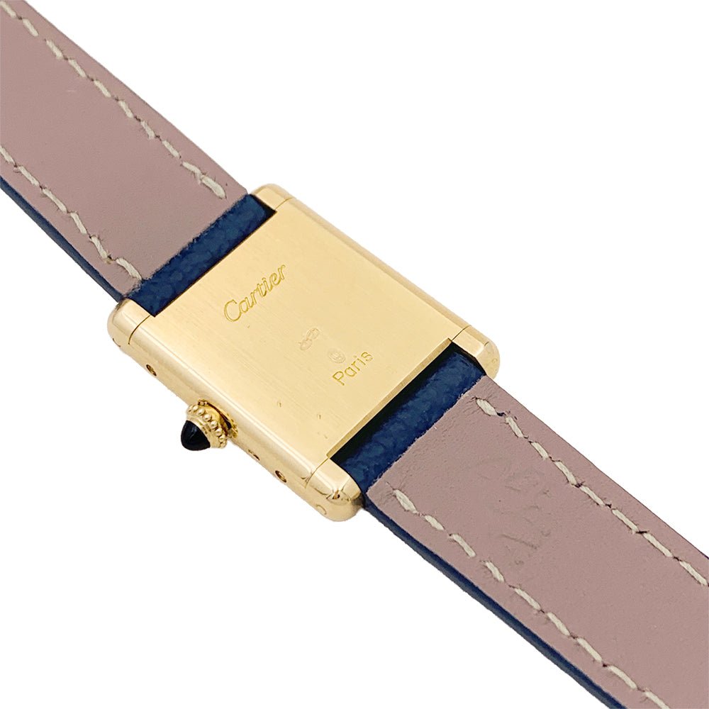 Montre Cartier, "Tank Louis Cartier", or jaune. - Maison Eloe
