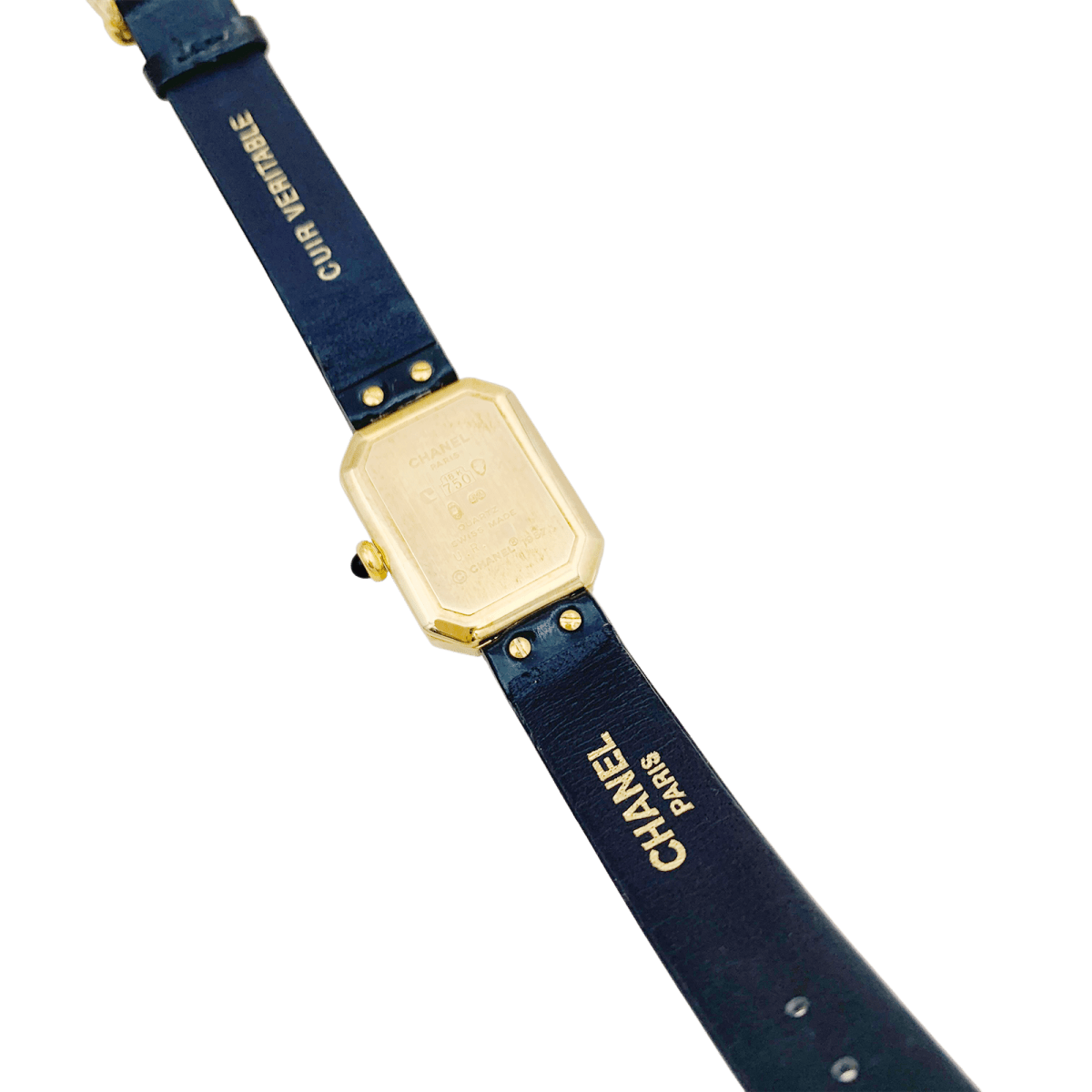 Montre Chanel "Première" or jaune. - Maison Eloe