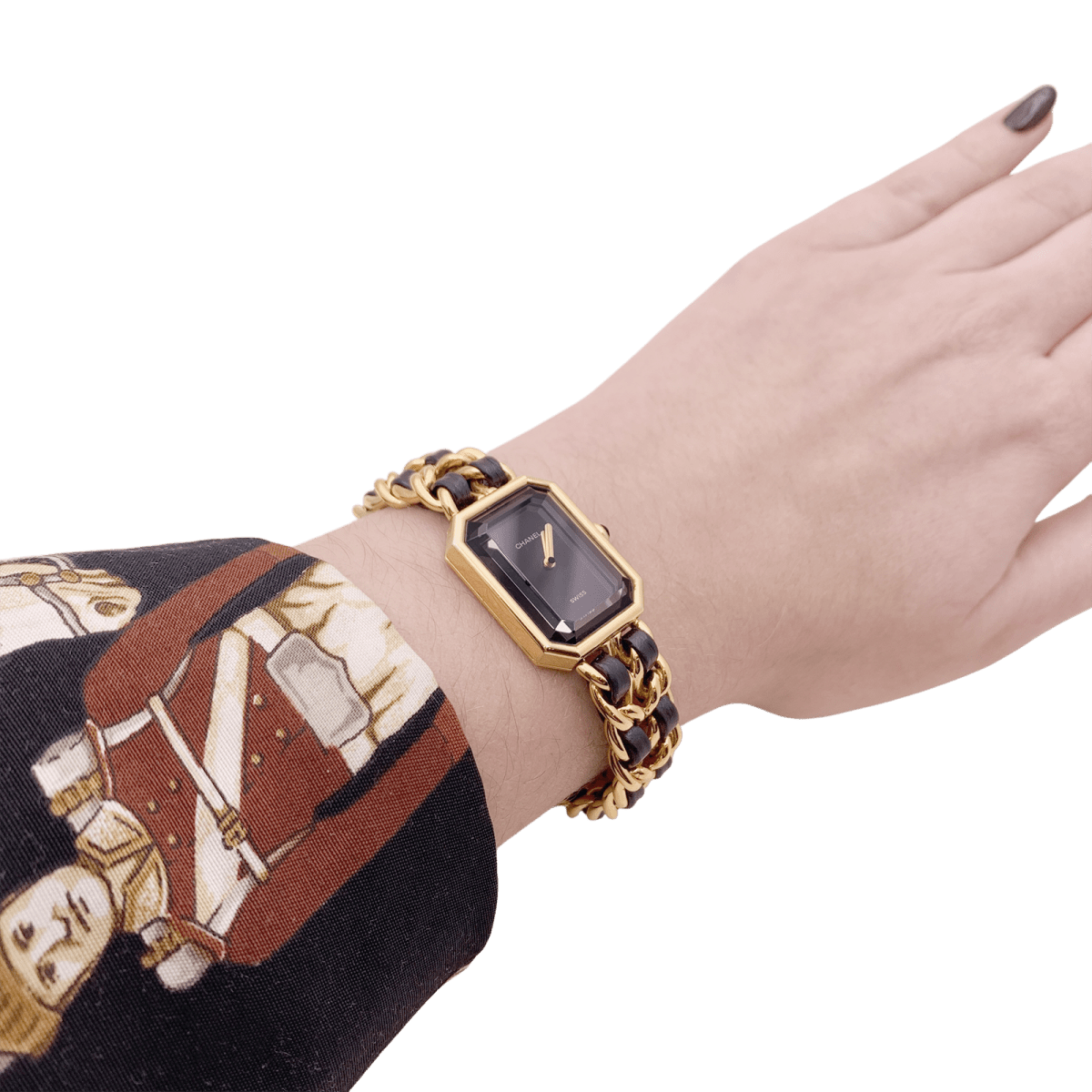 Montre Chanel, "Première", plaqué or. - Maison Eloe