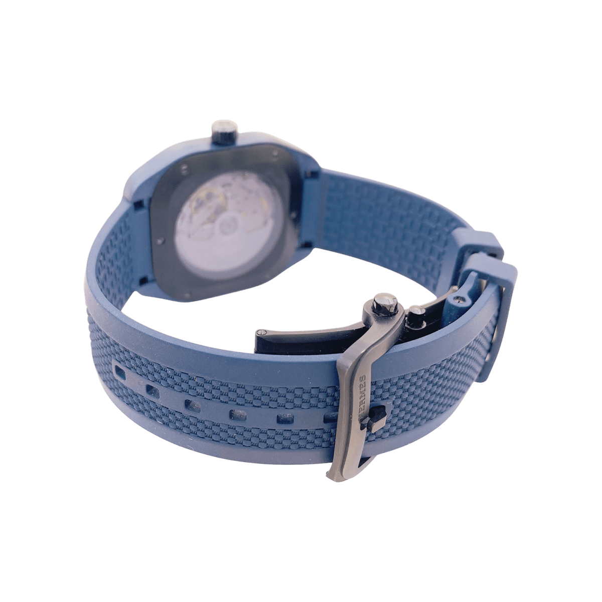 Montre Hermès, "H08", titane, caoutchouc. - Maison Eloe