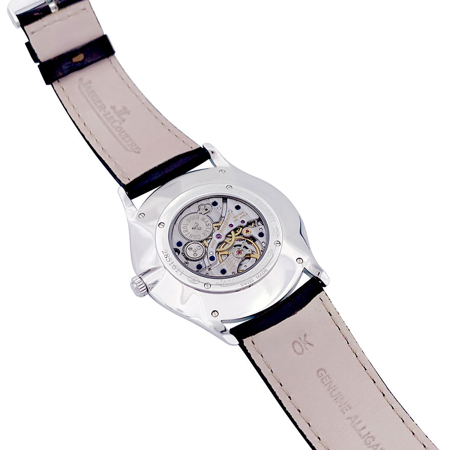 Montre Jaeger Lecoultre "Master Ultra Thin" acier.