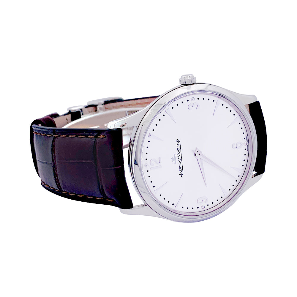 Montre Jaeger Lecoultre "Master Ultra Thin" acier.