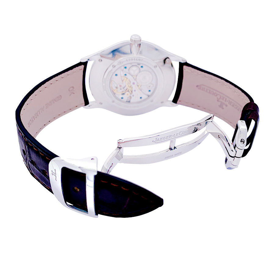 Montre Jaeger Lecoultre "Master Ultra Thin" acier.