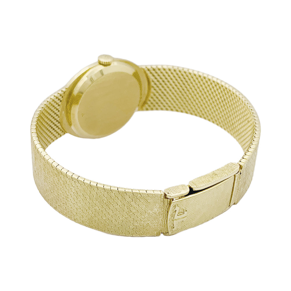 Montre Jaeger Lecoultre vintage, or jaune.