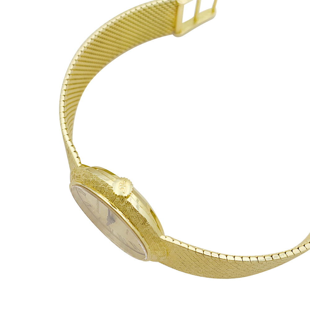 Montre Jaeger Lecoultre vintage, or jaune.