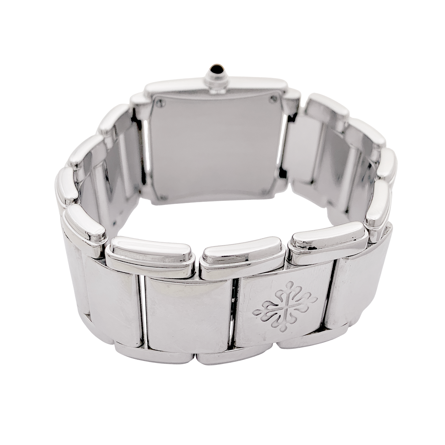 Montre Patek Philippe "Twenty-4" acier, diamants.
