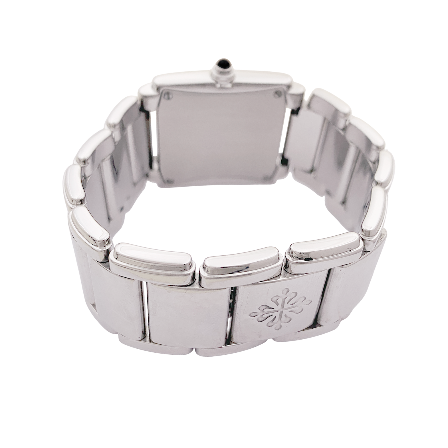Montre Patek Philippe "Twenty-4" acier, diamants.