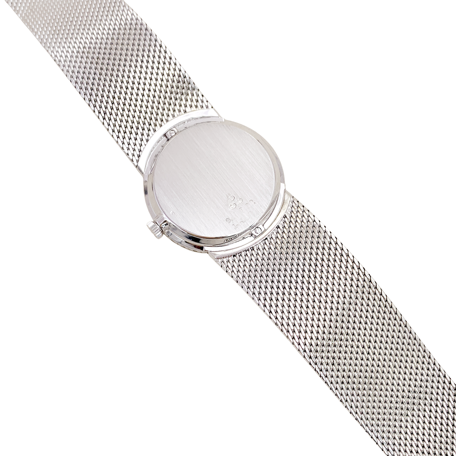 Vintage Piaget watch, white gold, diamonds.
