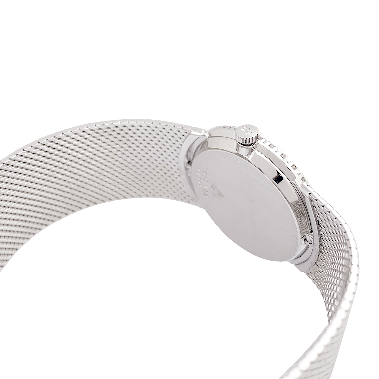 Vintage Piaget watch, white gold, diamonds.