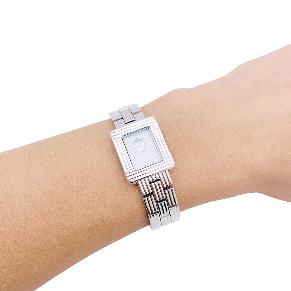 Poiray watch, "My First Mini", steel.