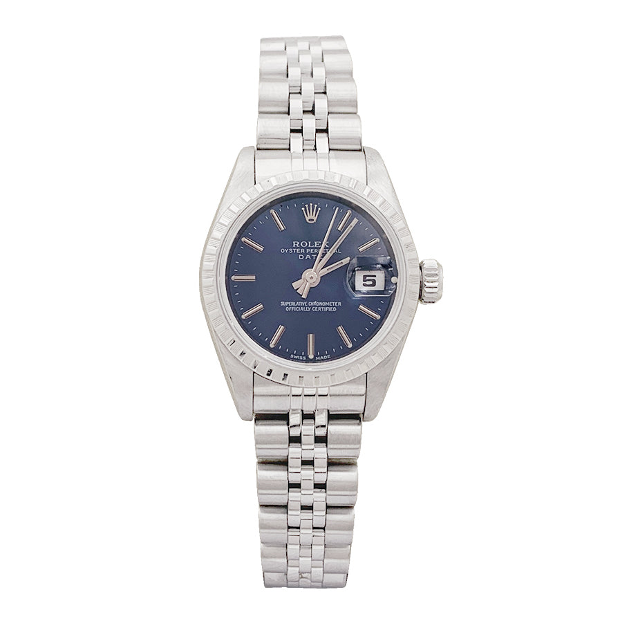 Montre Rolex "Date" acier.