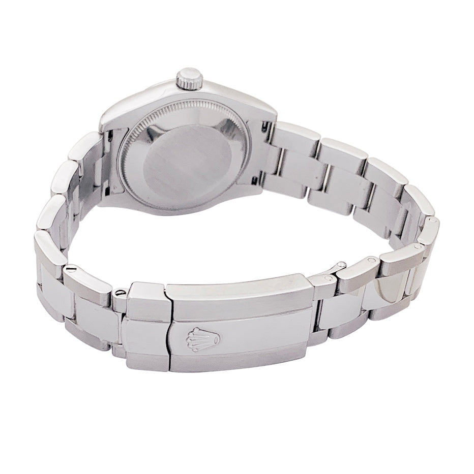 Rolex "Datejust" steel and diamond watch ref 178274