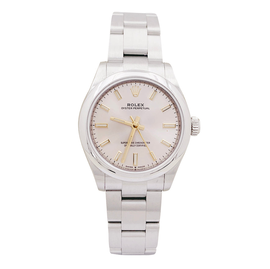Montre Rolex "Oyster Perpetual" acier.