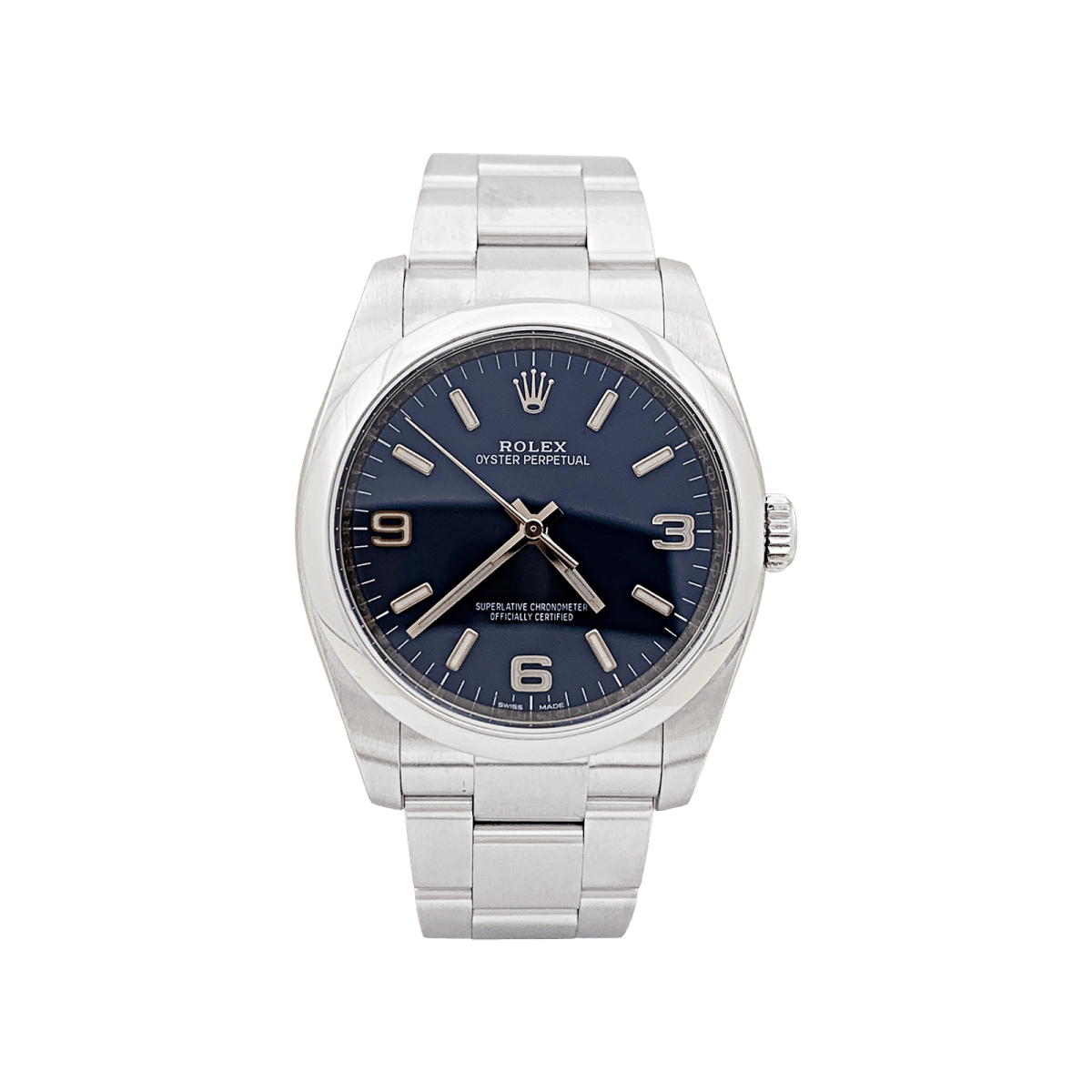 Montre Rolex, "Oyster Perpetual", acier. - Maison Eloe