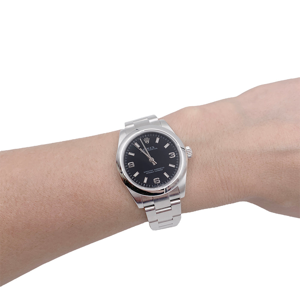 Rolex watch, "Oyster Perpetual", steel.