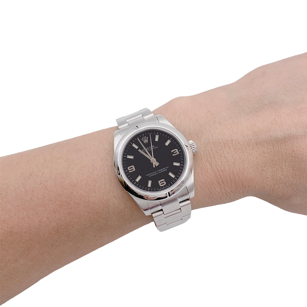 Rolex watch, "Oyster Perpetual", steel.