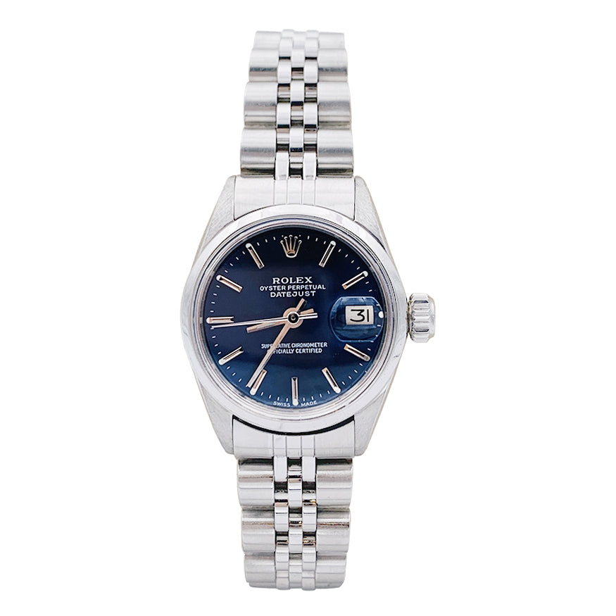 Montre Rolex, "Oyster Perpetual Datejust" acier.