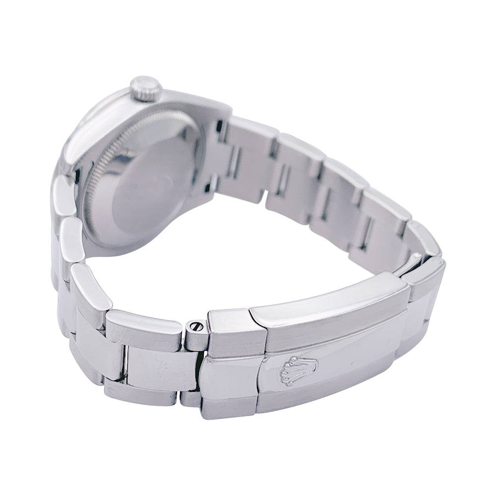 Rolex watch, "Oyster Perpetual Datejust", steel, diamonds.
