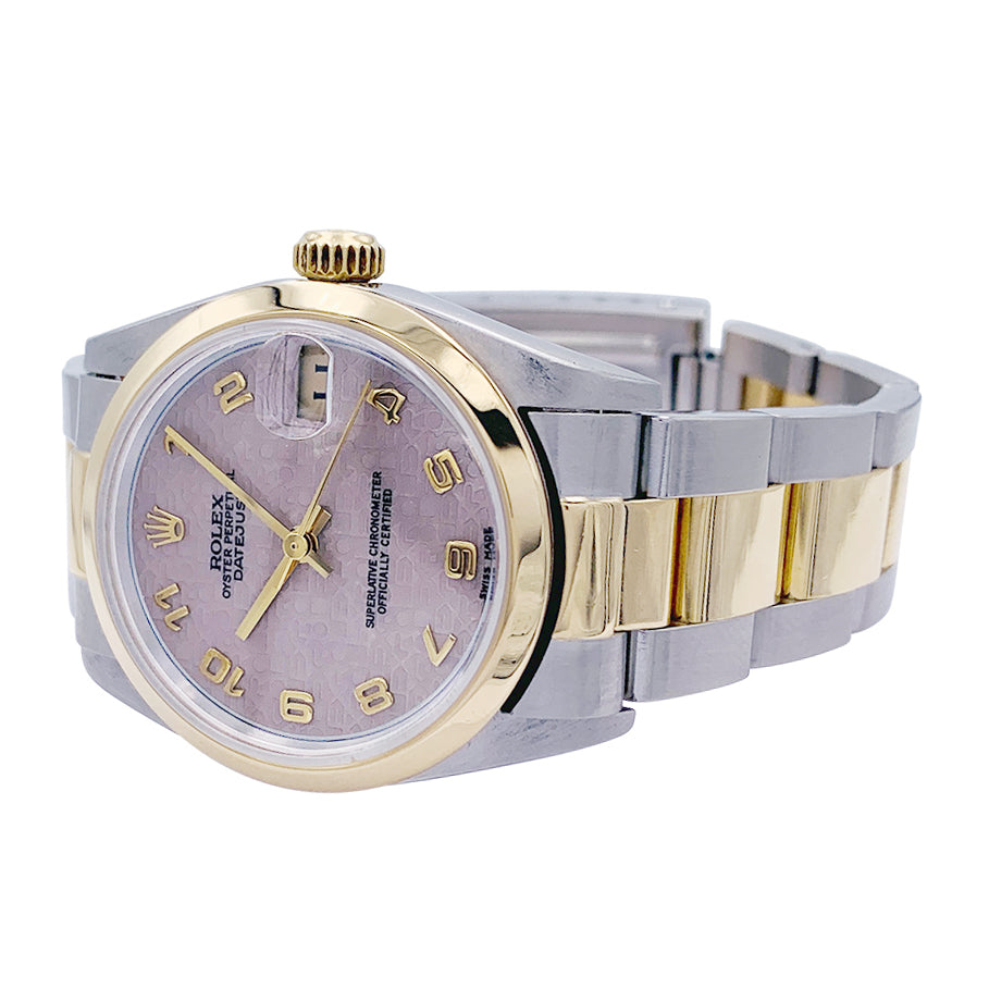 Rolex watch, "Oyster Perpetual Datejust", gold and steel.