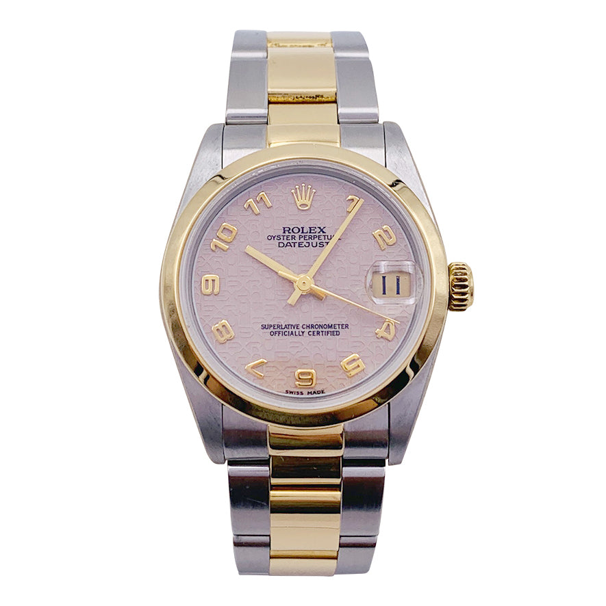Rolex watch, "Oyster Perpetual Datejust", gold and steel.