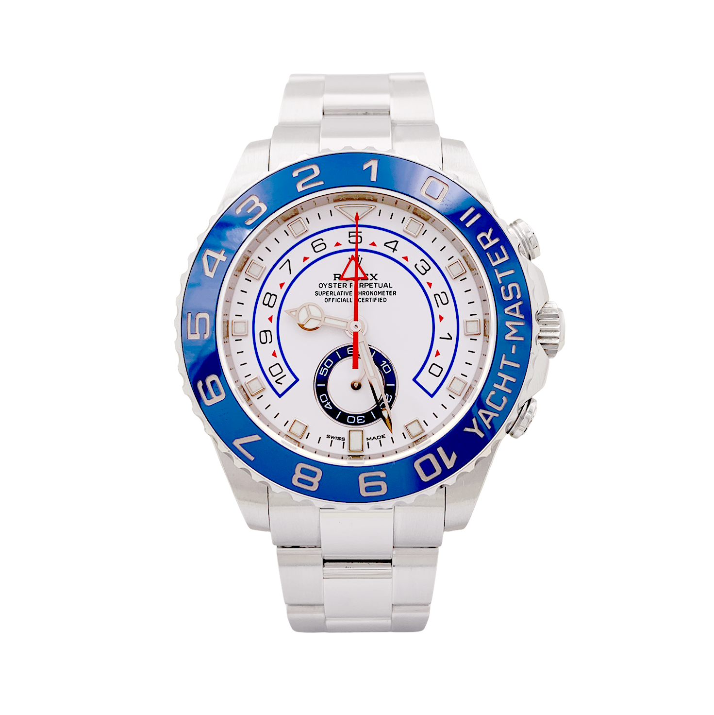Montre Rolex "Yacht Master II" acier.