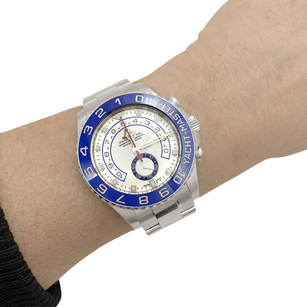 Montre Rolex "Yacht Master II" acier. - Maison Eloe