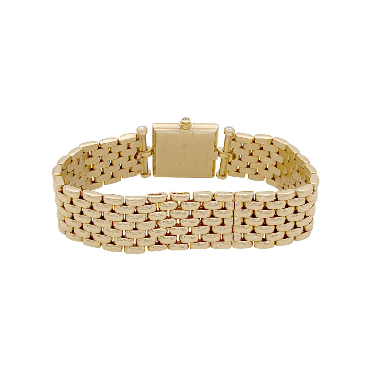 Montre Van Cleef & Arpels, "Classique", or jaune et diamants. - Maison Eloe