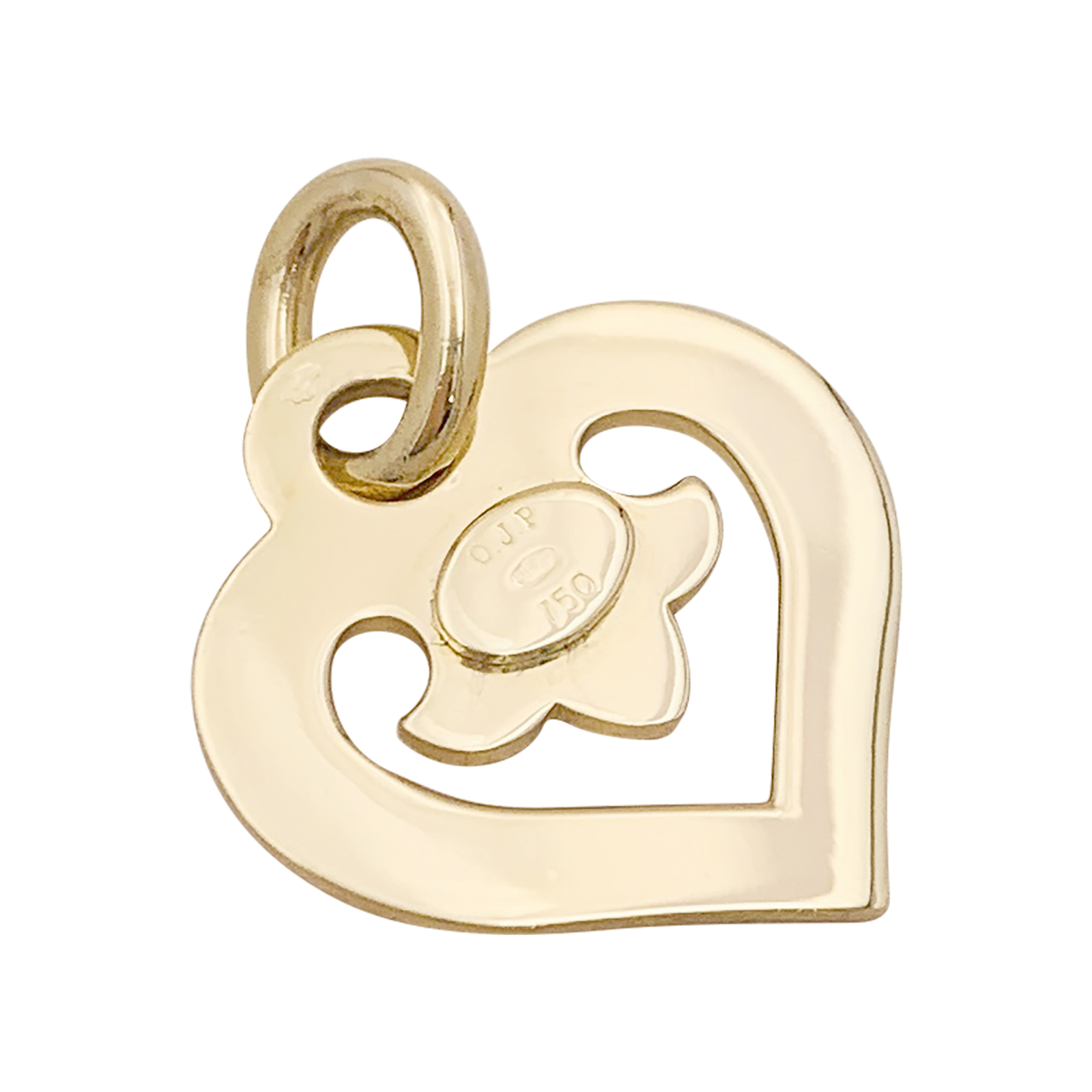 OJPerrin pendant, "Legends Heart", yellow gold.