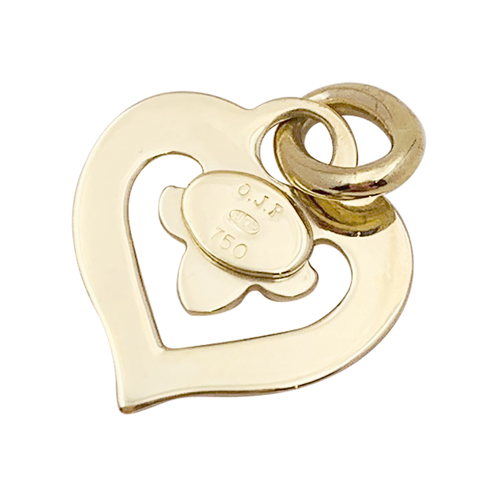 OJPerrin pendant, "Legends Heart", yellow gold.