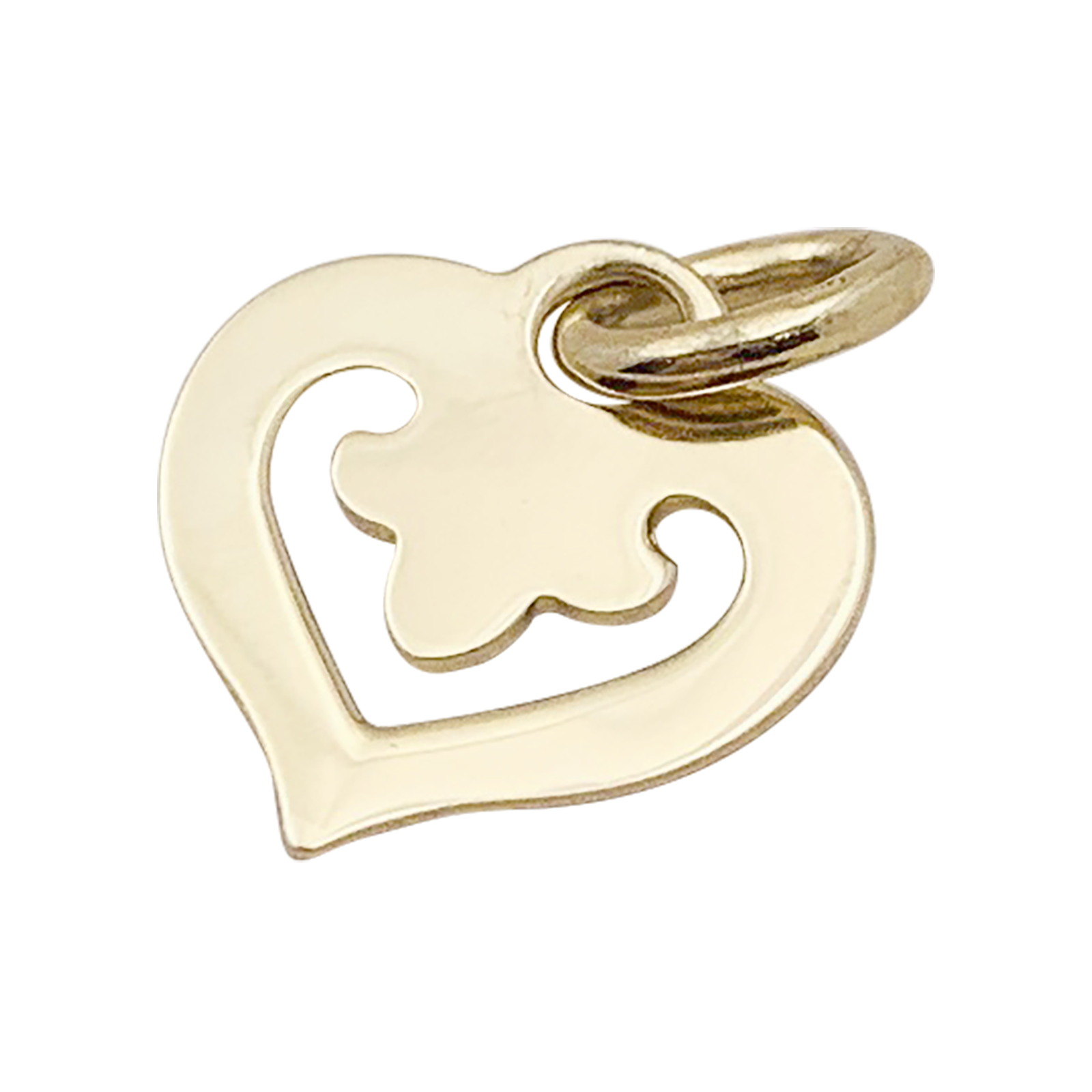 OJPerrin pendant, "Legends Heart", yellow gold.