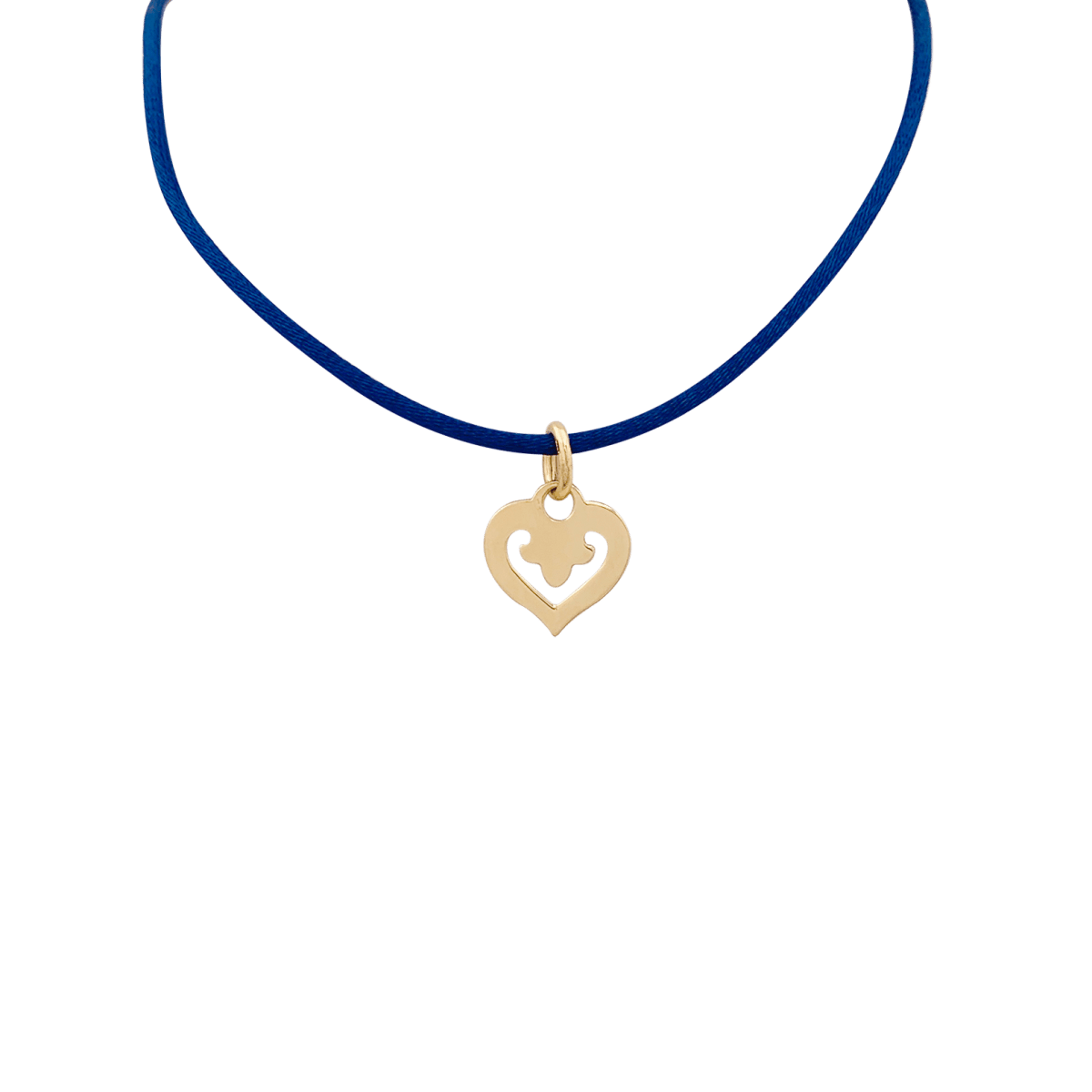 Pendentif O.J.Perrin, "Coeur Légendes", or jaune. - Maison Eloe