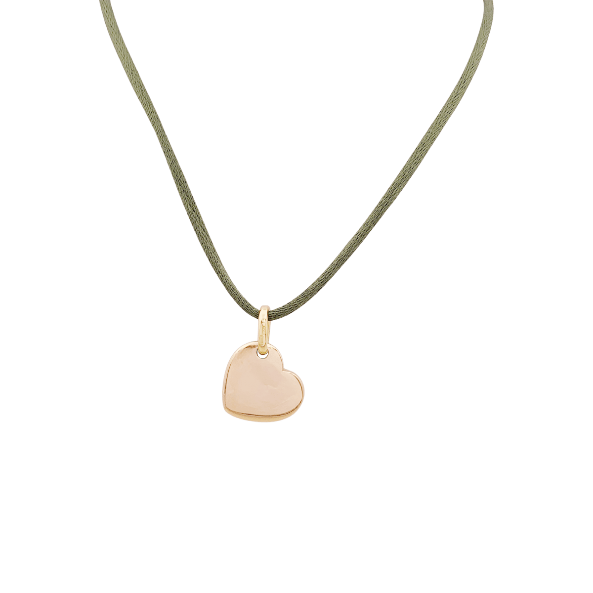 Pendentif Pomellato, "Coeur", en or rose et jaune. - Maison Eloe