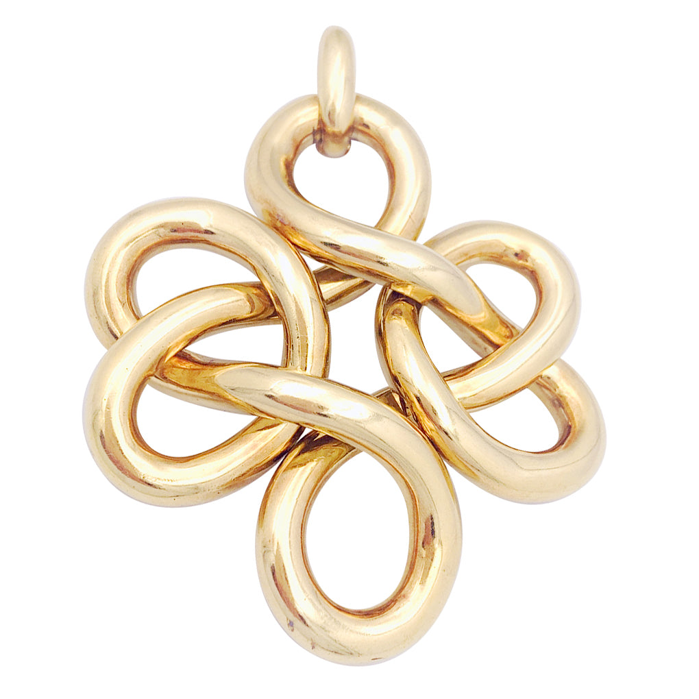 Vintage Maison Van Cleef & Arpels pendant, yellow gold.