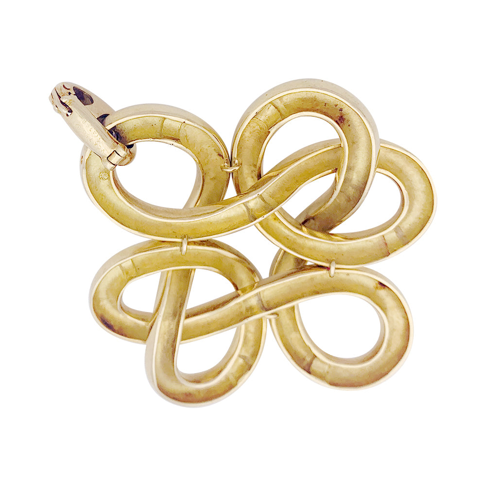 Vintage Maison Van Cleef & Arpels pendant, yellow gold.