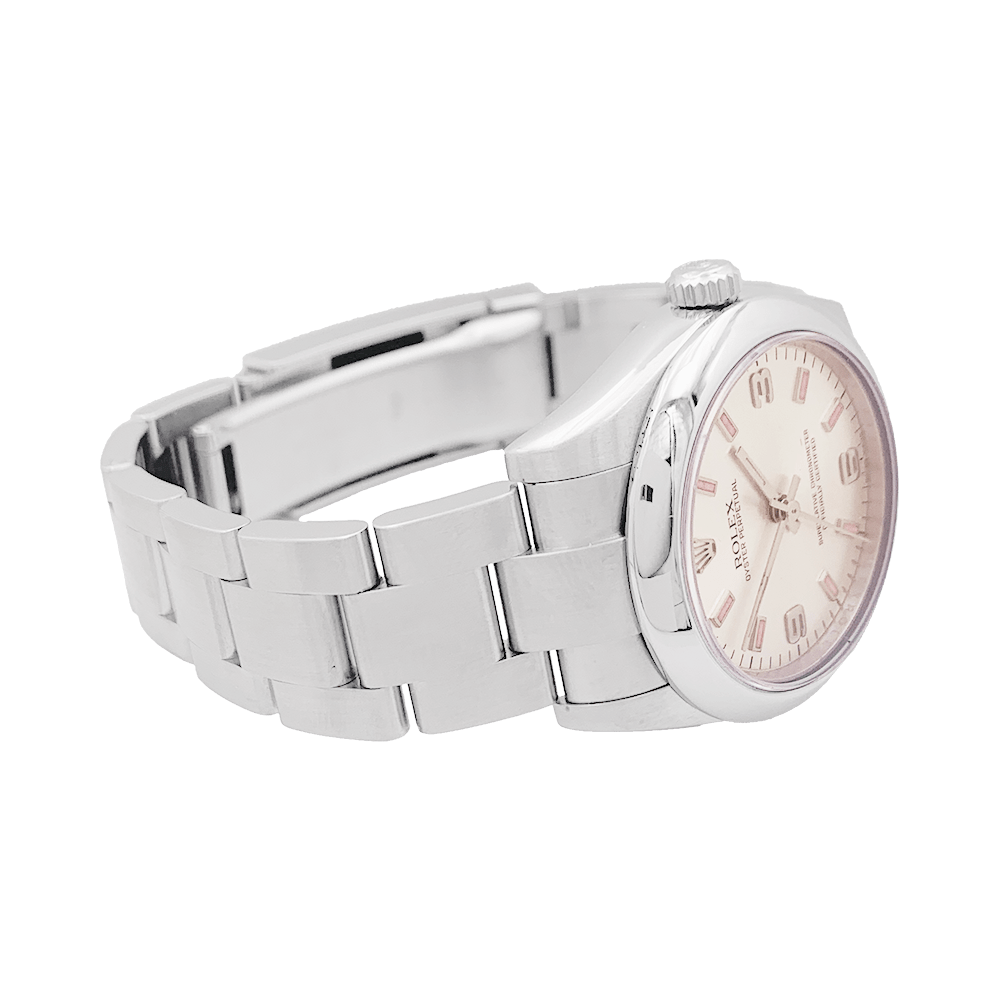 Montre Rolex, "Oyster Perpetual", acier. - Maison Eloe