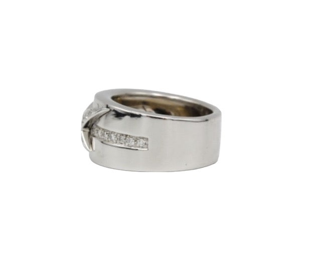 Mauboussin , bague "Etoile Divine" en or blanc 18k et diamants
