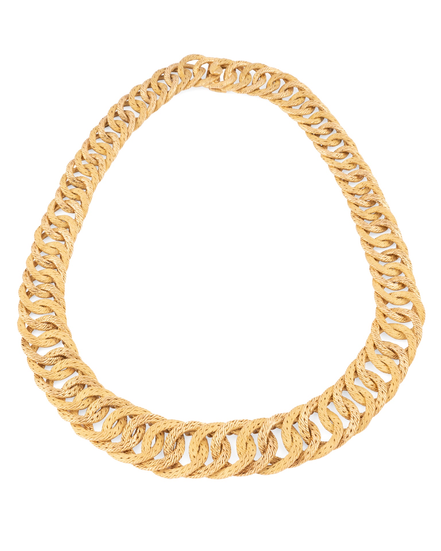 Mellerio par Georges Lenfant, collier vintage or jaune 18K