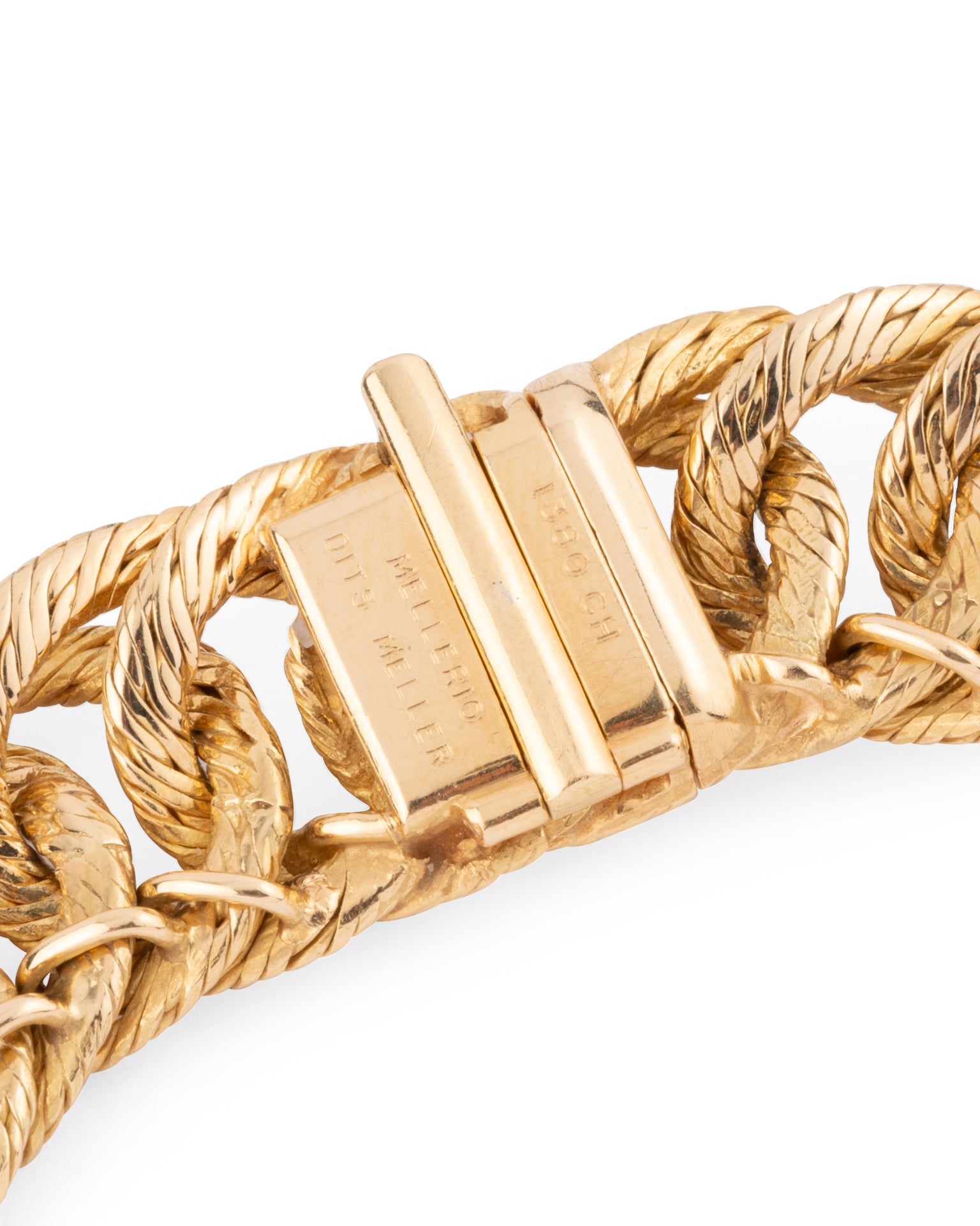 Mellerio par Georges Lenfant, collier vintage or jaune 18K