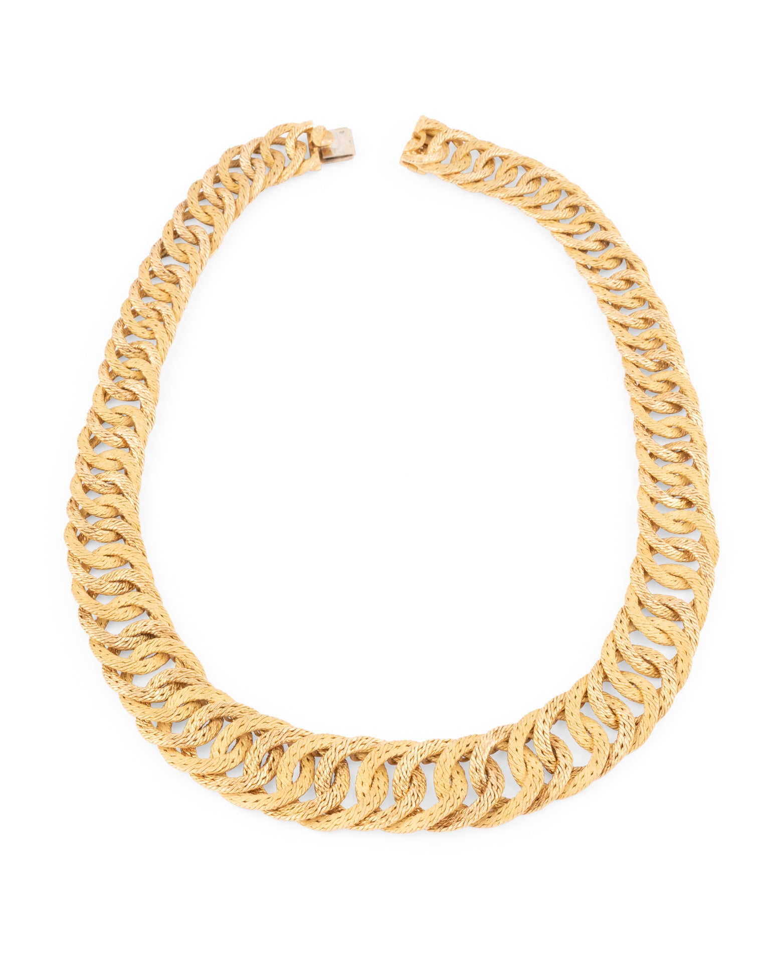Mellerio par Georges Lenfant, collier vintage or jaune 18K
